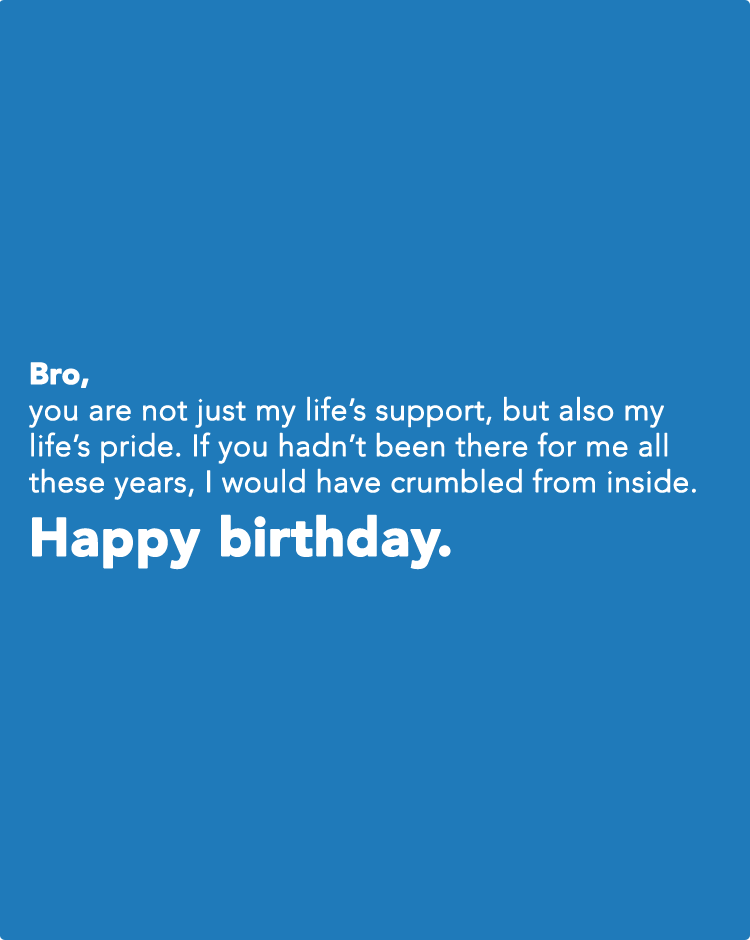 50 Happy Birthday Quotes For Husbands Brother Quotes Yard
