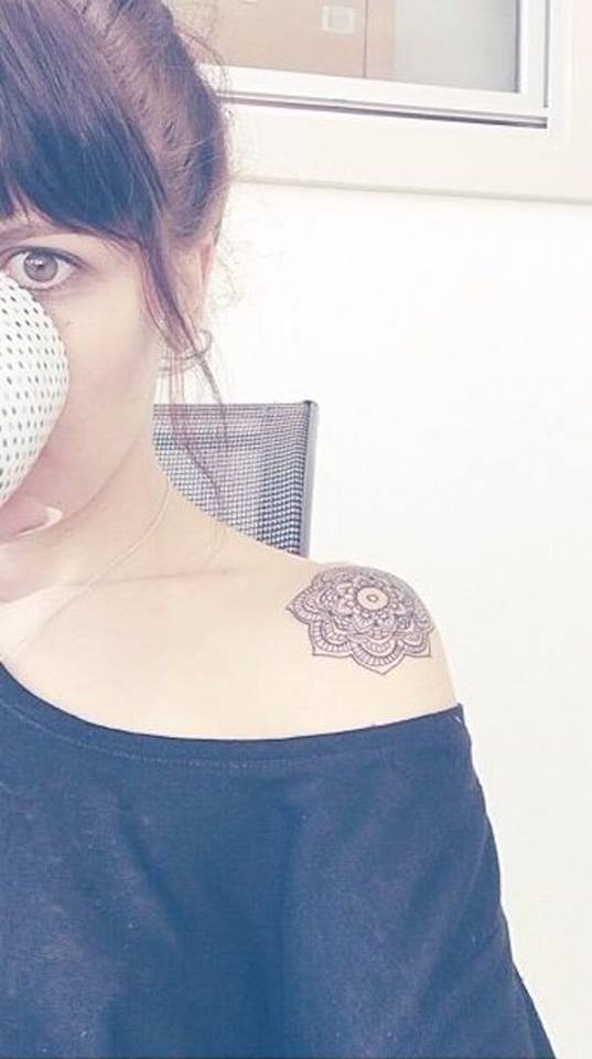#Lotus #Flower #Tattoo Geometrical lotus flower tattoo ideas