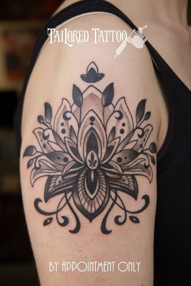 #Lotus #Flower #Tattoo Lotus flower design tattoo