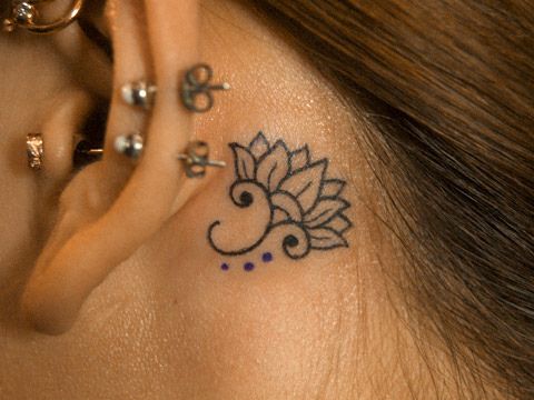 #Lotus #Flower #Tattoo miniature lotus tattoo