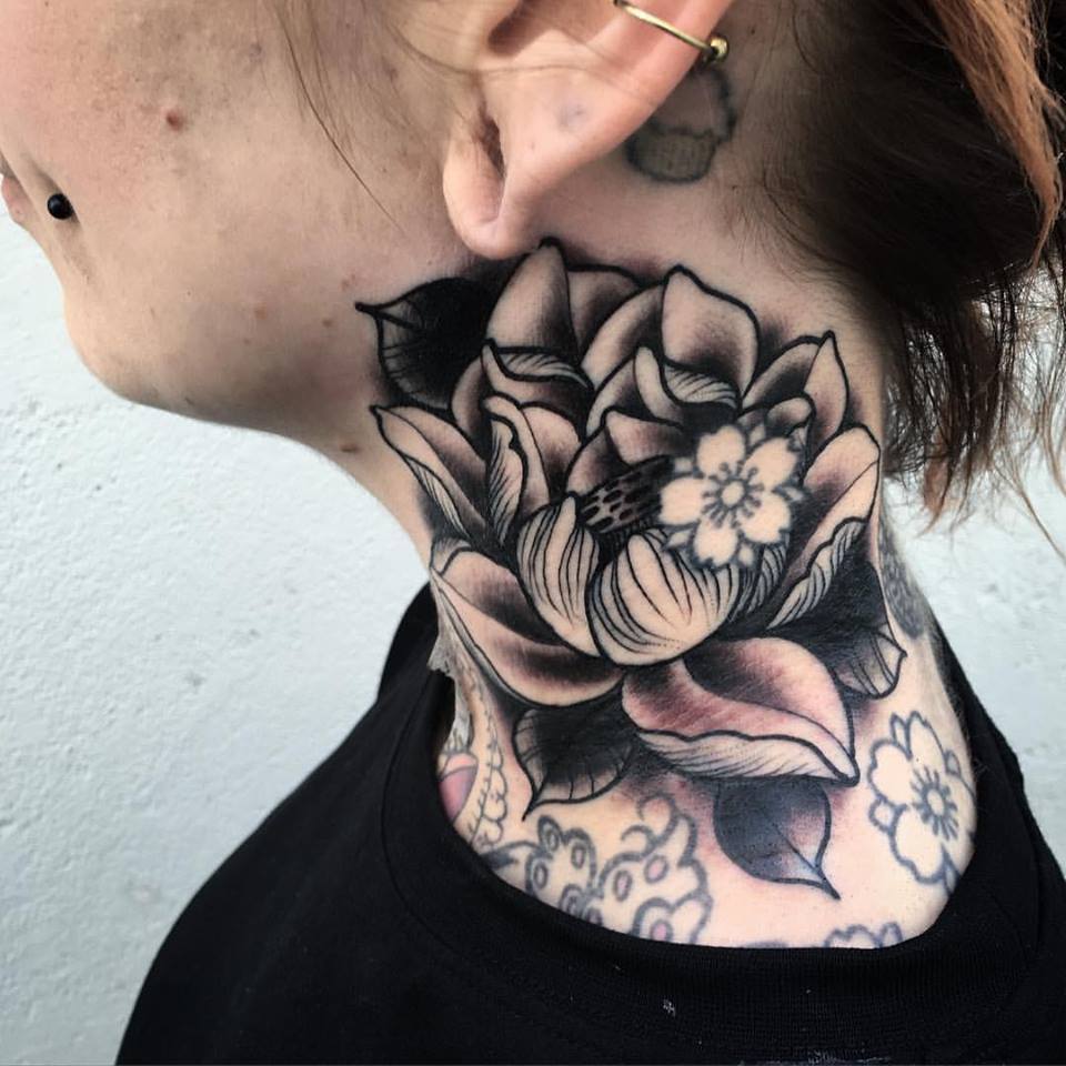#Lotus #Flower #Tattoo unique black lotus flower tattoo ideas