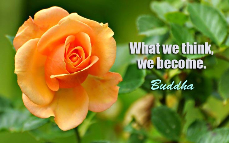what we think we become