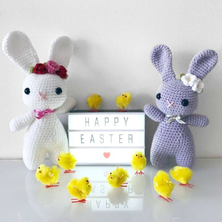 Crochet Easter Bunny.