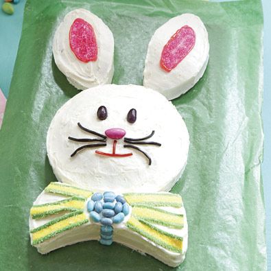 Easter bunny cake.
