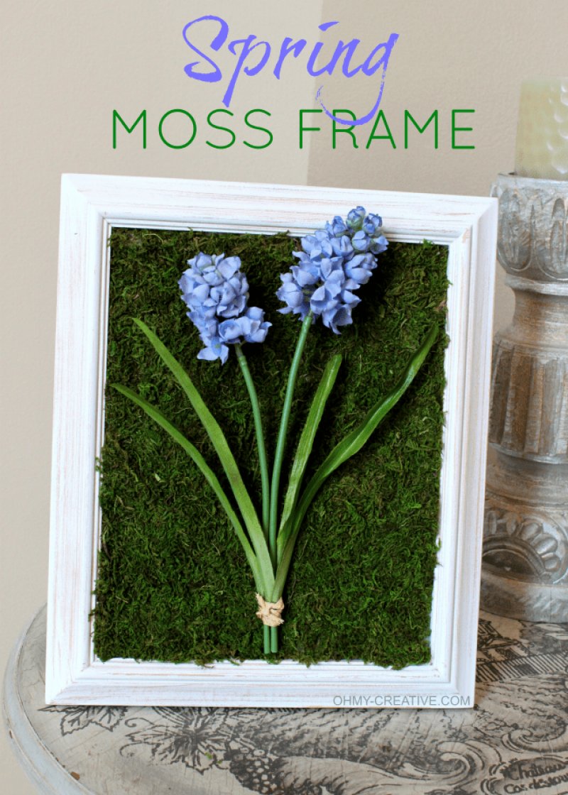 Spring Moss Frame.