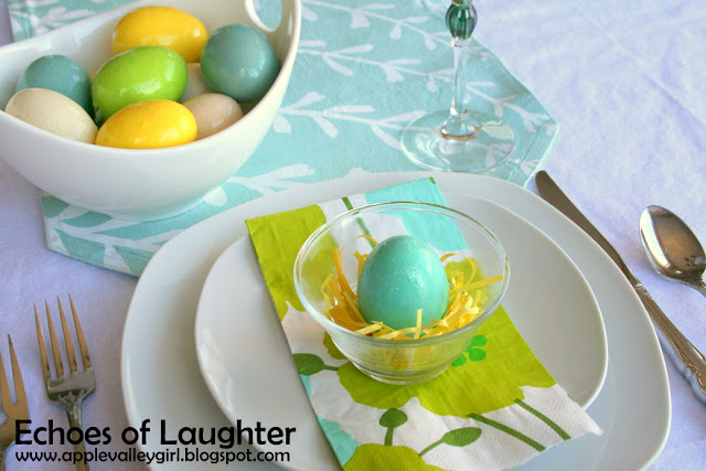 An Easter Table.