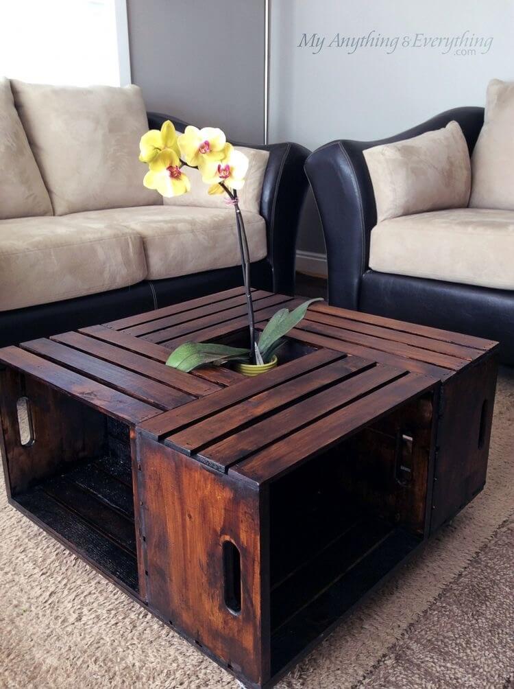 Coffee Crate Table.
