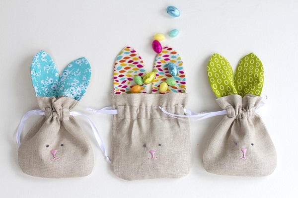 Drawstring Bunny Bags.