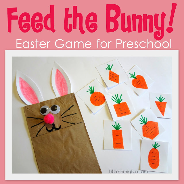 Feed The Bunny! Easter Game for Kids.