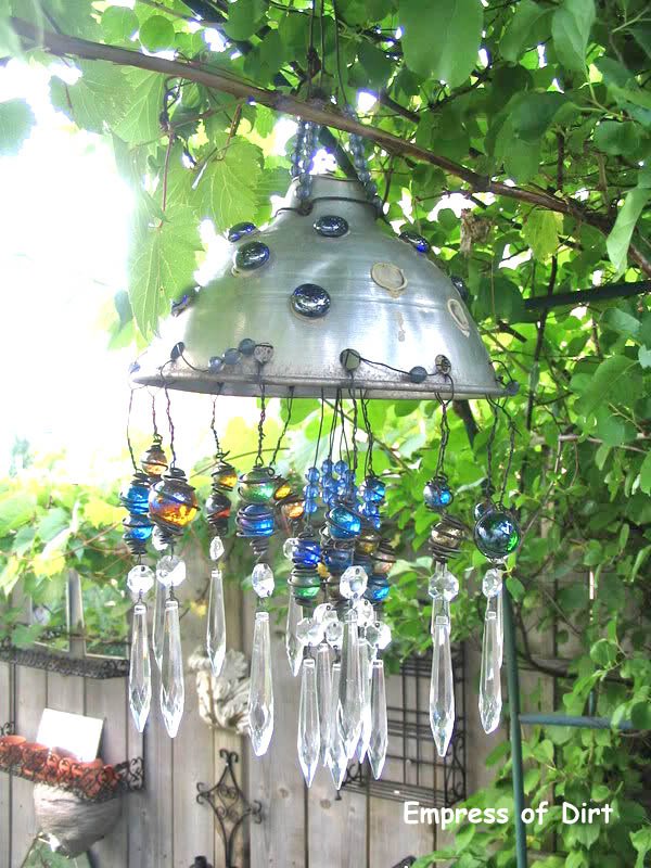 Garden chandelier.