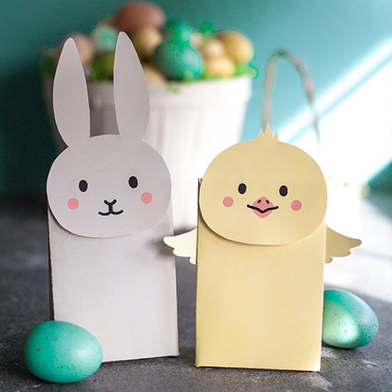 Make Your Own Easter Goodie Bags by Lia Griffith.