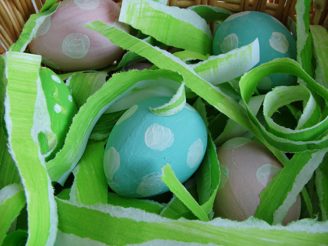 Painted Easter Eggs.