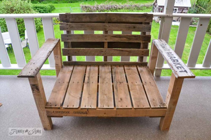 Pallet Patio Chair.