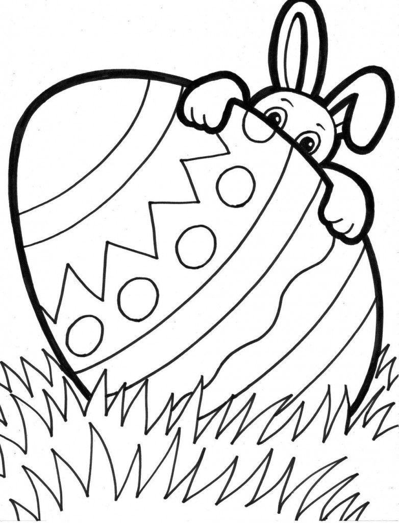 Printable Coloring Pages For Easter.