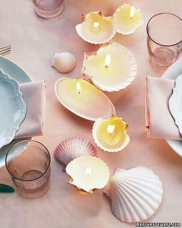 Shell Candles.