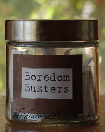 Summer Boredom Busters.