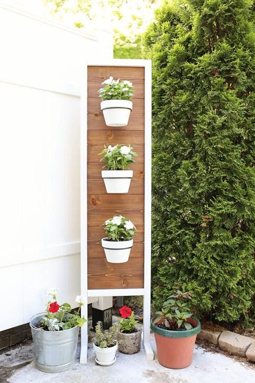 Try Making A Vertical Planter.