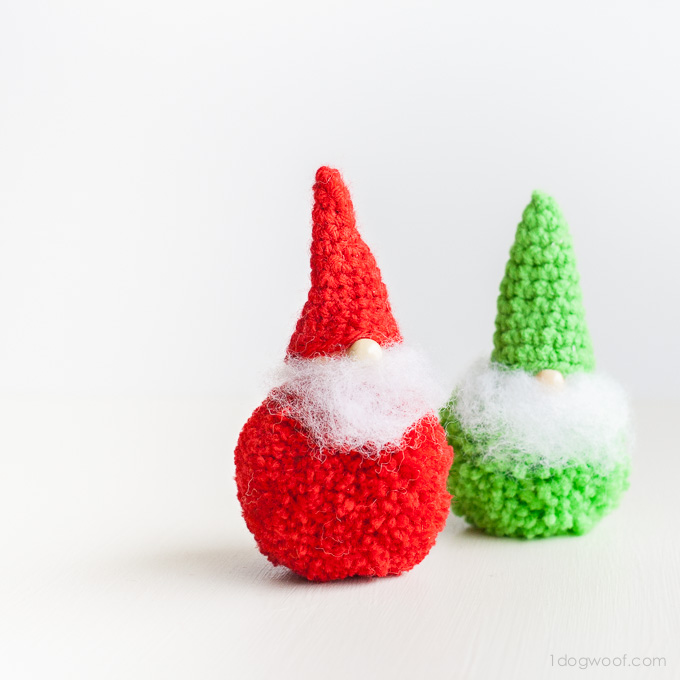 Cute Pom-Pom Gnomes.