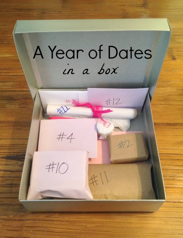 Fabulous a year of dates in a box.