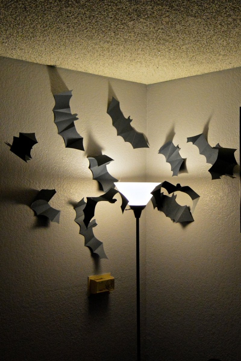 Paper Bat Swarm.