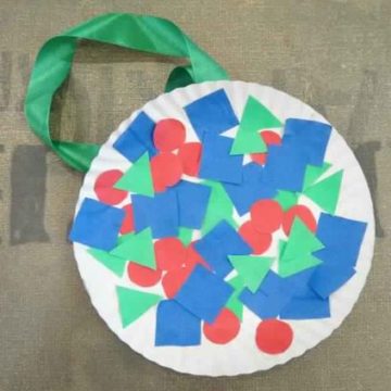 Paper plate Crafts for Christmas