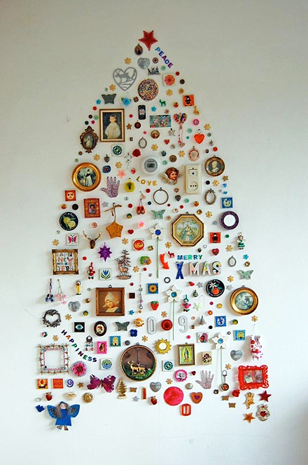 Wonder all in one Christmas wall tree.