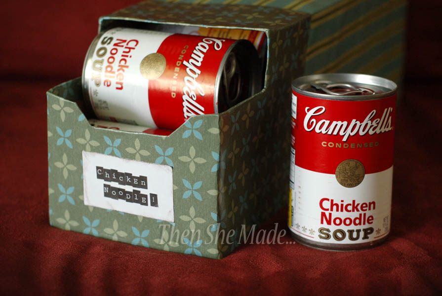 Canned Food Holder.