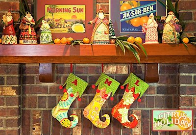Elf Stockings from Sew 4 Home.