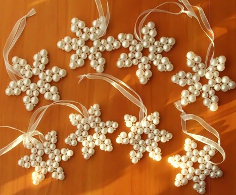 Pearl Snowflakes.