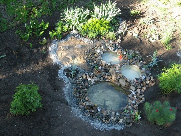 Recycled Tires Pond.