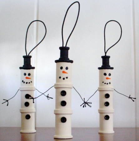 Snowman Ornaments.