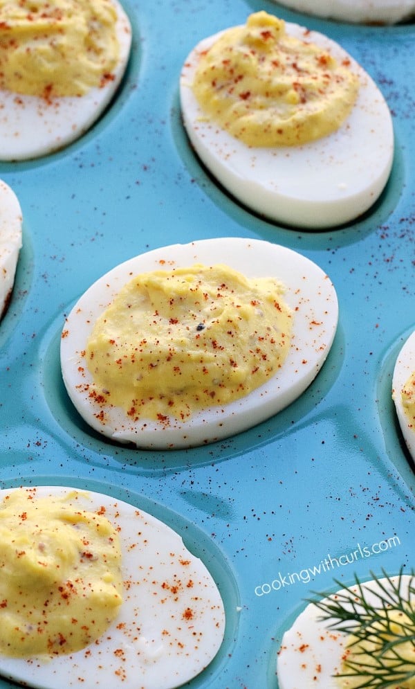 Classic Deviled Eggs by Cooking With Curls