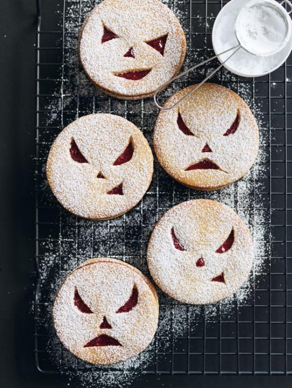 Halloween Wicked Cookie Sandwiches from Donna Hay