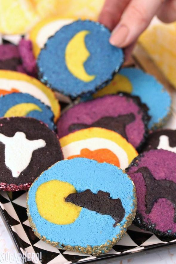 Slice and Bake Halloween Cookies from Sugar Hero