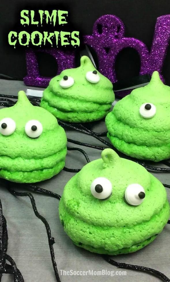 Spooky Slime Cookies from The Soccer Mom Blog