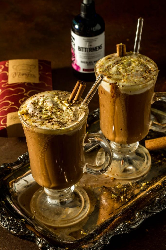Brandy Spiked Mexican Hot Chocolate