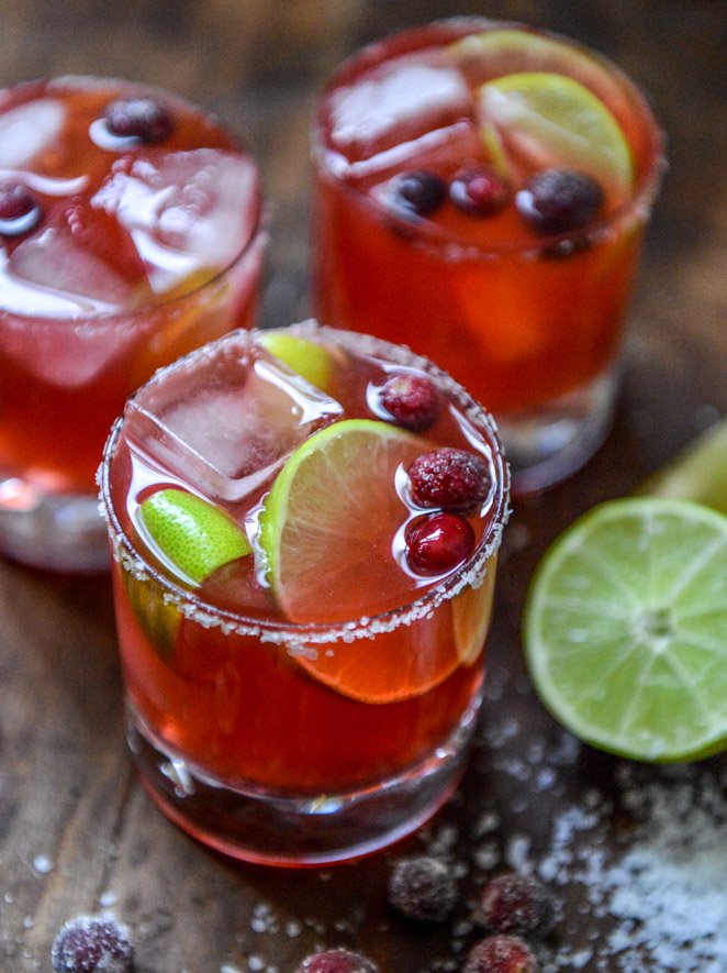 Cranberry Ginger Vanilla Margaritas – How Sweet It Is