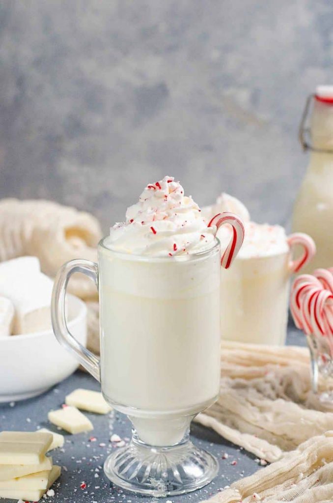 Rum and Peppermint Hot Chocolate