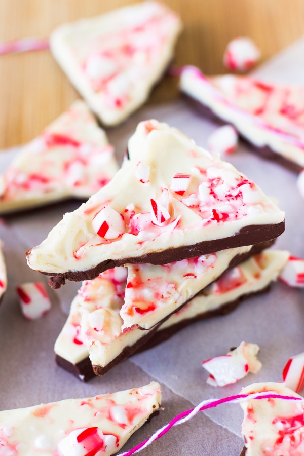 White Chocolate Peppermint Bark by Jessica in the Kitchen