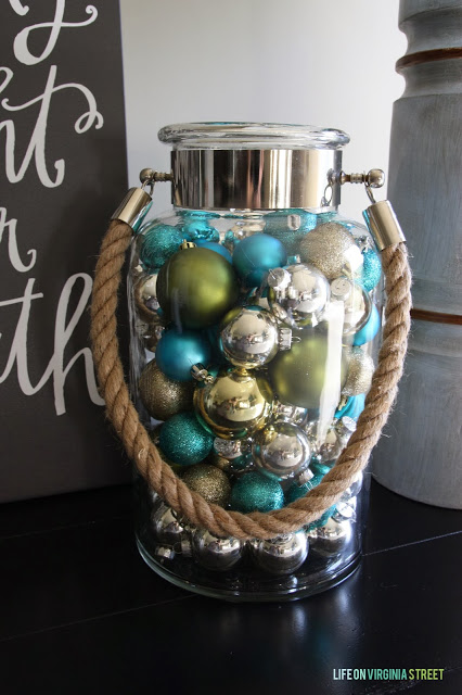 A Jar Of Ornaments.