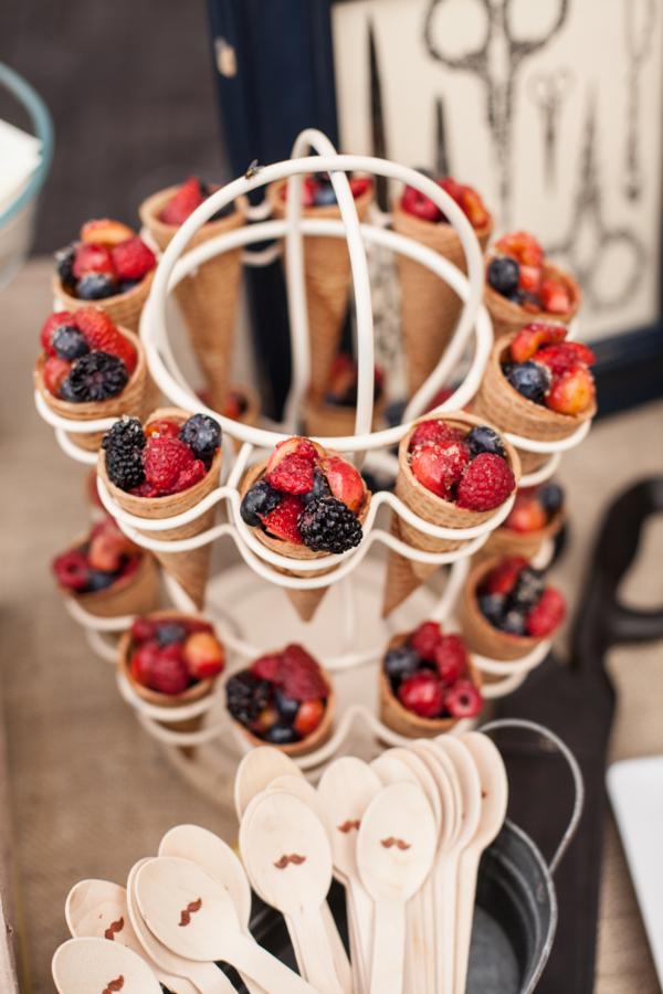 Berries and cones by Kara’s Party Ideas