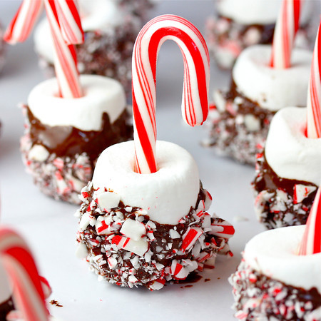 Candy Cane Marshmallow Pop Dipper from Liv Life Too
