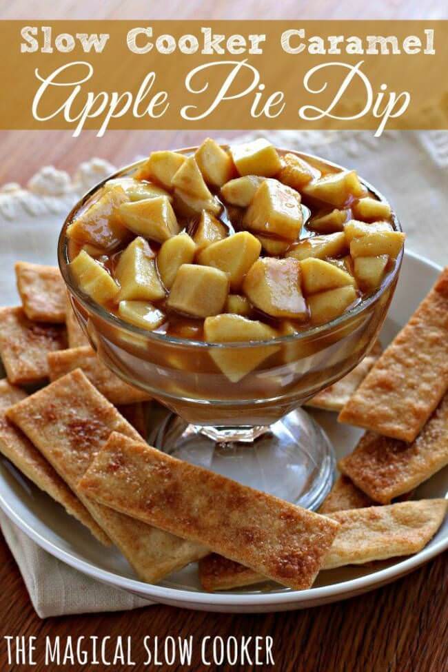 Caramel Apple Pie Dip by The Magical Slow Cooker
