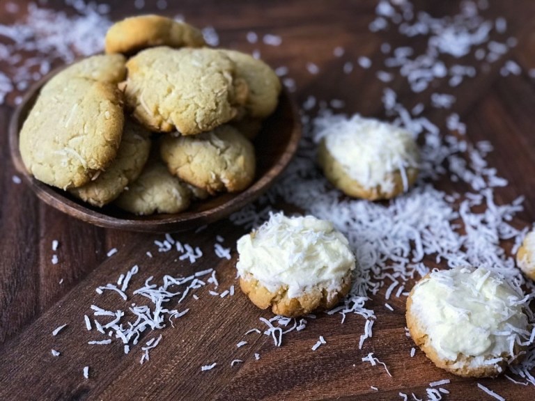 Chewy Coconut Cookies.