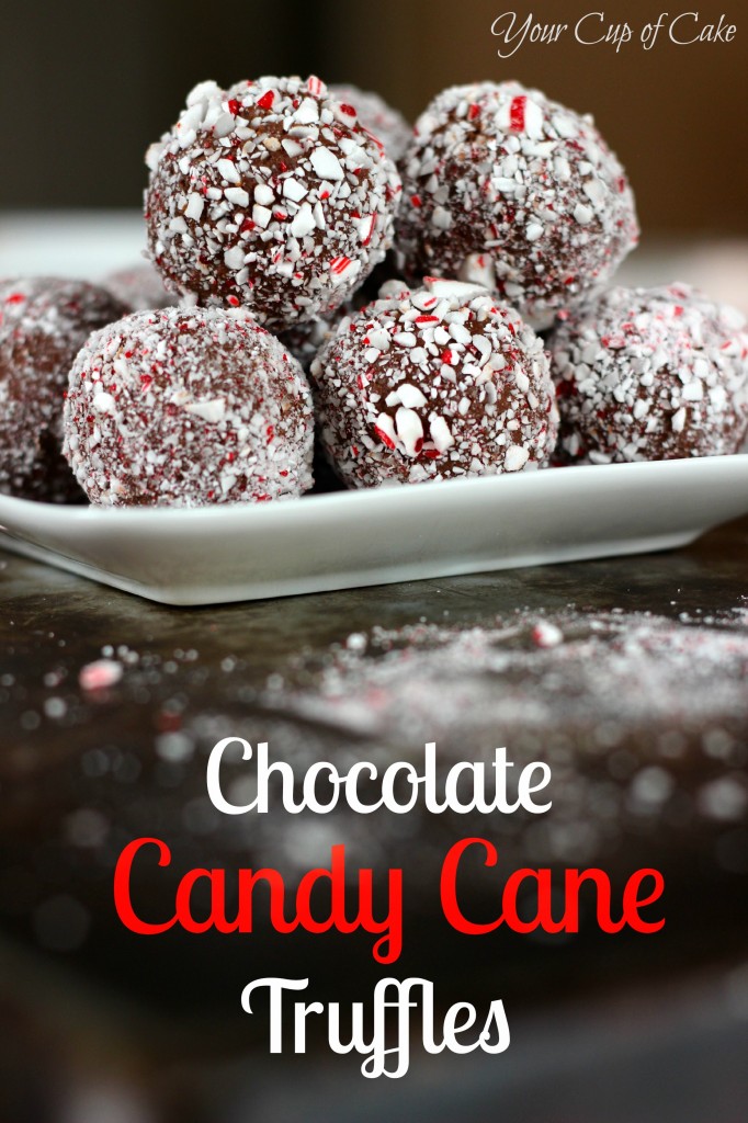 Chocolate Candy Cake Truffles from Your Cup of Cake