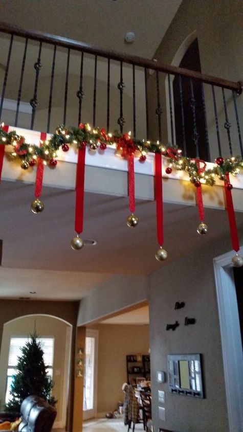Christmas Garland with Jingle Bells By Home Talk