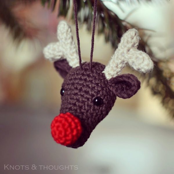 Crochet Rudolph.