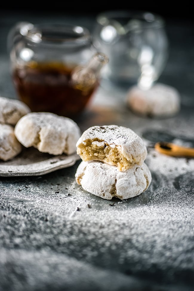 Earl Grey Ricciarelli Cookies – Supergolden Bakes