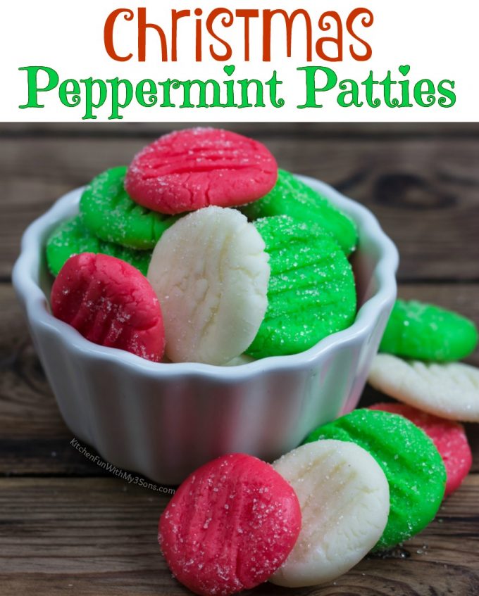 Easy Christmas Peppermint Patties