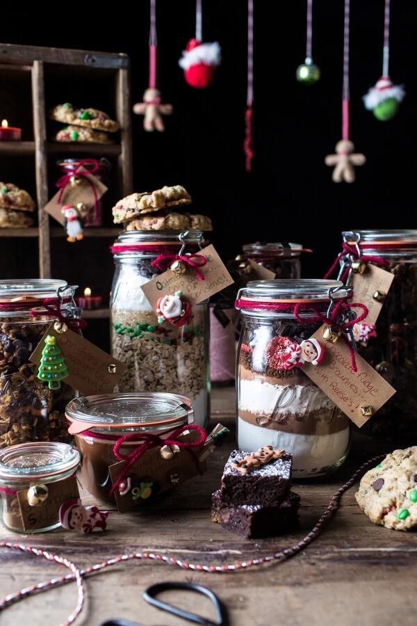 Edible Christmas Gifts in Jars by Half Baked Harvest